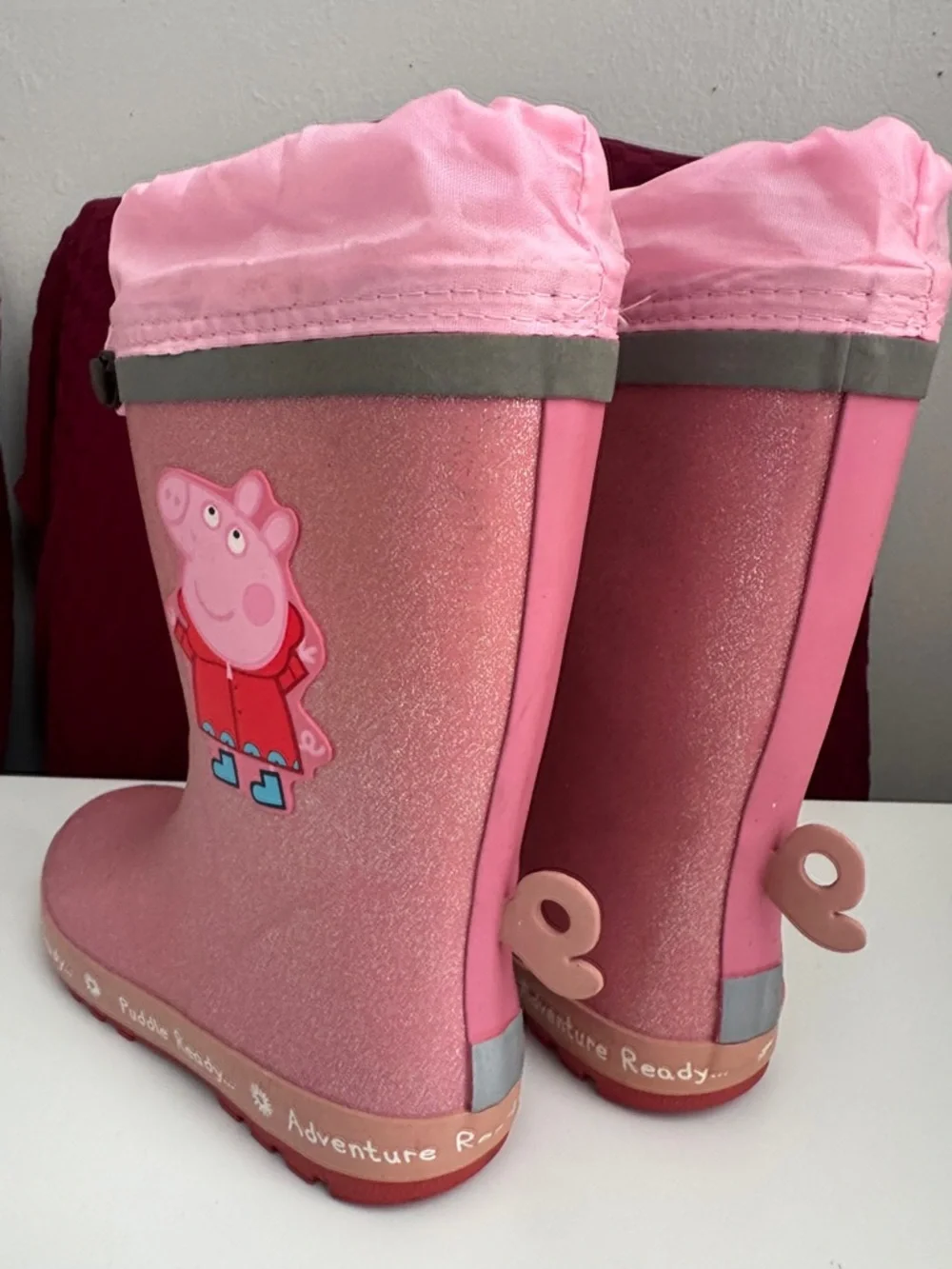 Regatta Great Outdoors Peppa Pink Kids Rain Boots